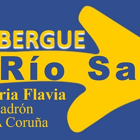 Albergue Cafeteria Rio Sar Padrón Exterior foto